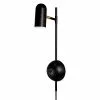 Globen Lighting Swan Wall Lamp, Black