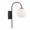 Herstal Ballon Wall Lamp, Black