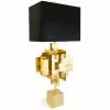 Jonathan Adler Puzzle Table Lamp, Brass/Gold