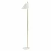 Louis Poulsen Yuh Floor Lamp, Brass/White