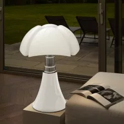 Martinelli Luce Pipistrello Medium Table Lamp Dimmable, Brass -Tischlampen Verkäufe martinelli luce pipistrello medium tischleuchte dimmer weiss 1