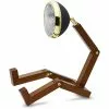 Mr. Wattson Table Lamp, Brass / Matte Black