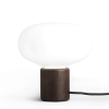 New Works Karl-Johan Table Lamp, Smoked Oak With White Opal Glass