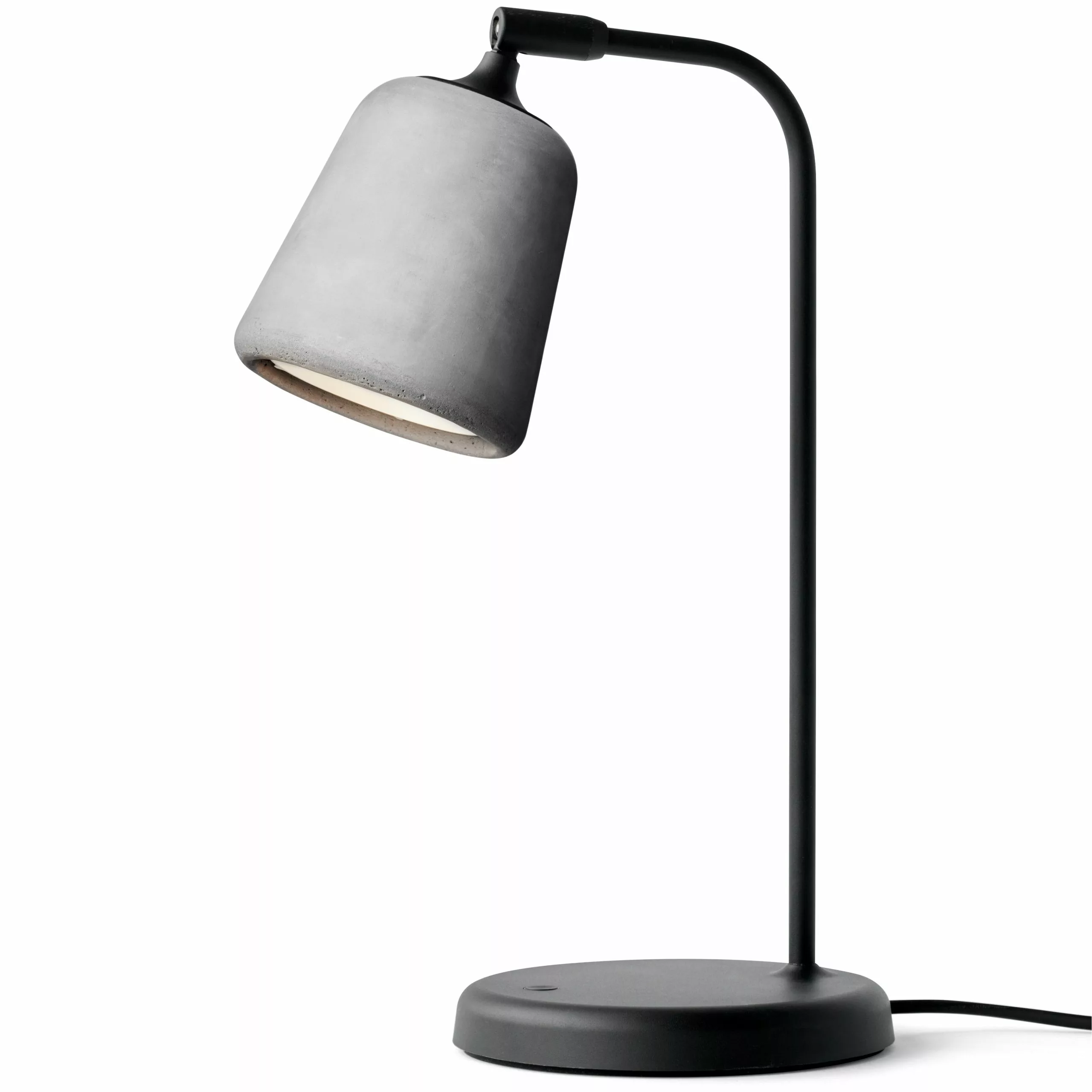New Works Material Table Lamp, Light Gray Concrete 1 New Works Material Table Lamp, Light Gray Concrete