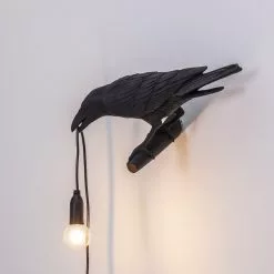 Seletti Bird Lamp Looking, Schwarz 7 Seletti Bird Lamp Looking, Schwarz -Tischlampen Verkäufe seletti bird lamp looking schwarz 3