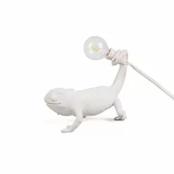 Seletti Chameleon Lamp Still Tischlampe, Weiß -Tischlampen Verkäufe seletti chameleon tischlampe still 2