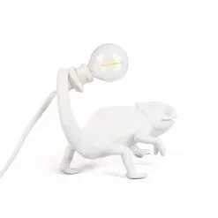 Seletti Chameleon Lamp Still Tischlampe, Weiß -Tischlampen Verkäufe seletti chameleon tischlampe still 3