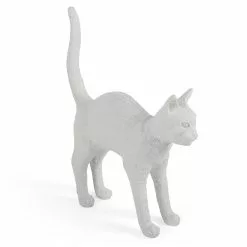 Seletti Jobby The Cat Lamp, Weiß