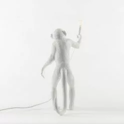 Seletti Monkey Lamp Stehend, Weiß -Tischlampen Verkäufe seletti monkey lamp stehend wei 4