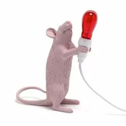 Seletti Mouse Lamp Tischlampe, Valentine's Day