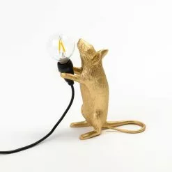 Tischlampen Verkäufe -Tischlampen Verkäufe seletti mouse lamp table lamp gold 1 2