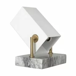Watt & Veke Box Table Lamp, White