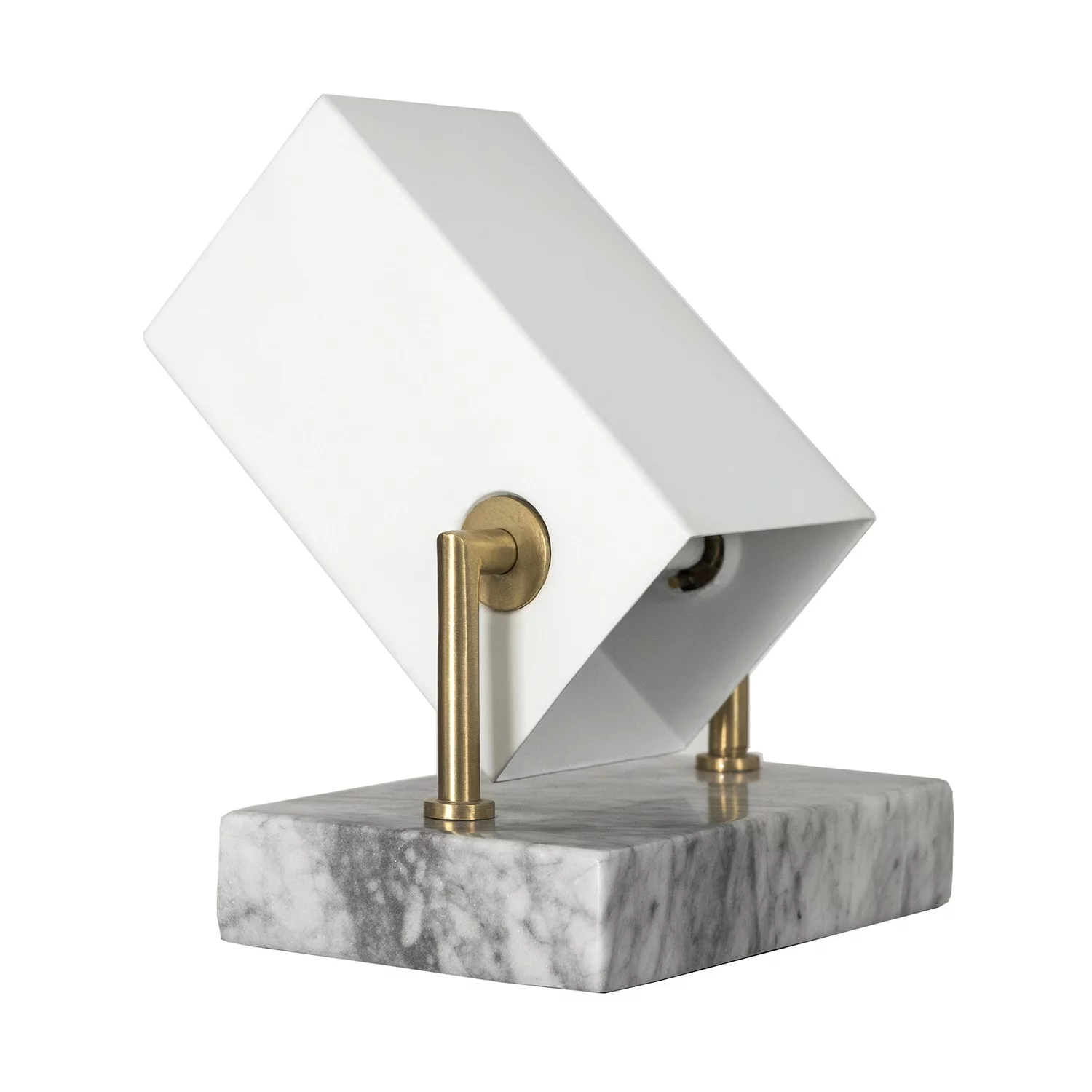 Watt & Veke Box Table Lamp, White 1 Watt & Veke Box Table Lamp, White