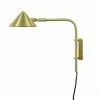 Watt & Veke Kelly Short Wall Lamp, Gold